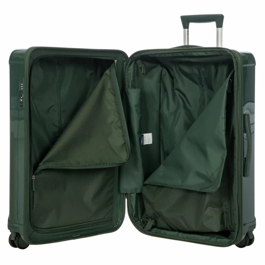 Best Bric's Positano 4 Rollen Trolley 69 cm smaragdgruen