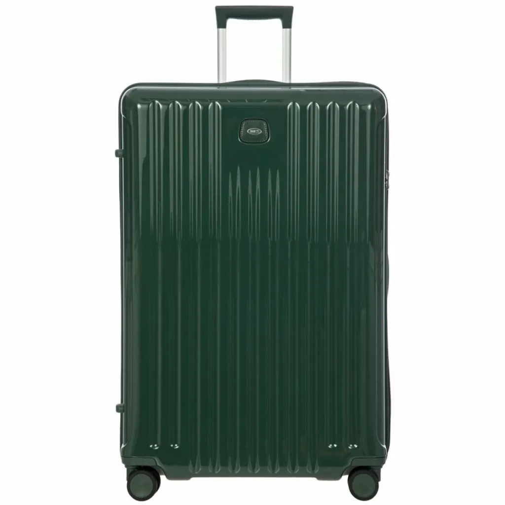 Bric's 4-Rollen Koffer|Hartgepäck<Positano 4 Rollen Trolley 82 cm mit Dehnfalte smaragdgruen