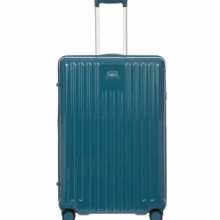 Bric's Hartgepäck|4-Rollen Koffer<Positano 4 Rollen Trolley 78 cm mit Dehnfalte sea