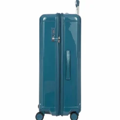 Bric's Hartgepäck|4-Rollen Koffer<Positano 4 Rollen Trolley 78 cm mit Dehnfalte sea