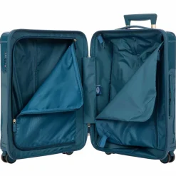 Bric's Hartgepäck|4-Rollen Koffer<Positano 4 Rollen Trolley 78 cm mit Dehnfalte sea