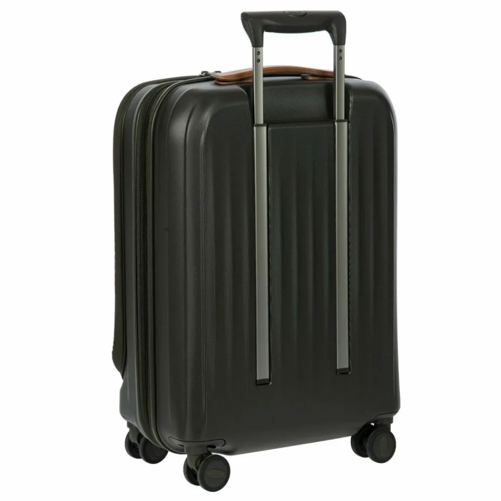 Best Bric's Taormina 4 Rollen Trolley S 57 cm mit Dehnfalte olive