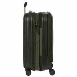 Best Bric's Taormina 4 Rollen Trolley S 57 cm mit Dehnfalte olive