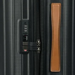 Clearance Bric's Taormina 4 Rollen Trolley M 69 cm mit Dehnfalte black