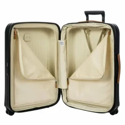 Clearance Bric's Taormina 4 Rollen Trolley M 69 cm mit Dehnfalte black