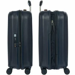 Clearance Bric's Taormina 4 Rollen Trolley S 57 cm mit Dehnfalte blue