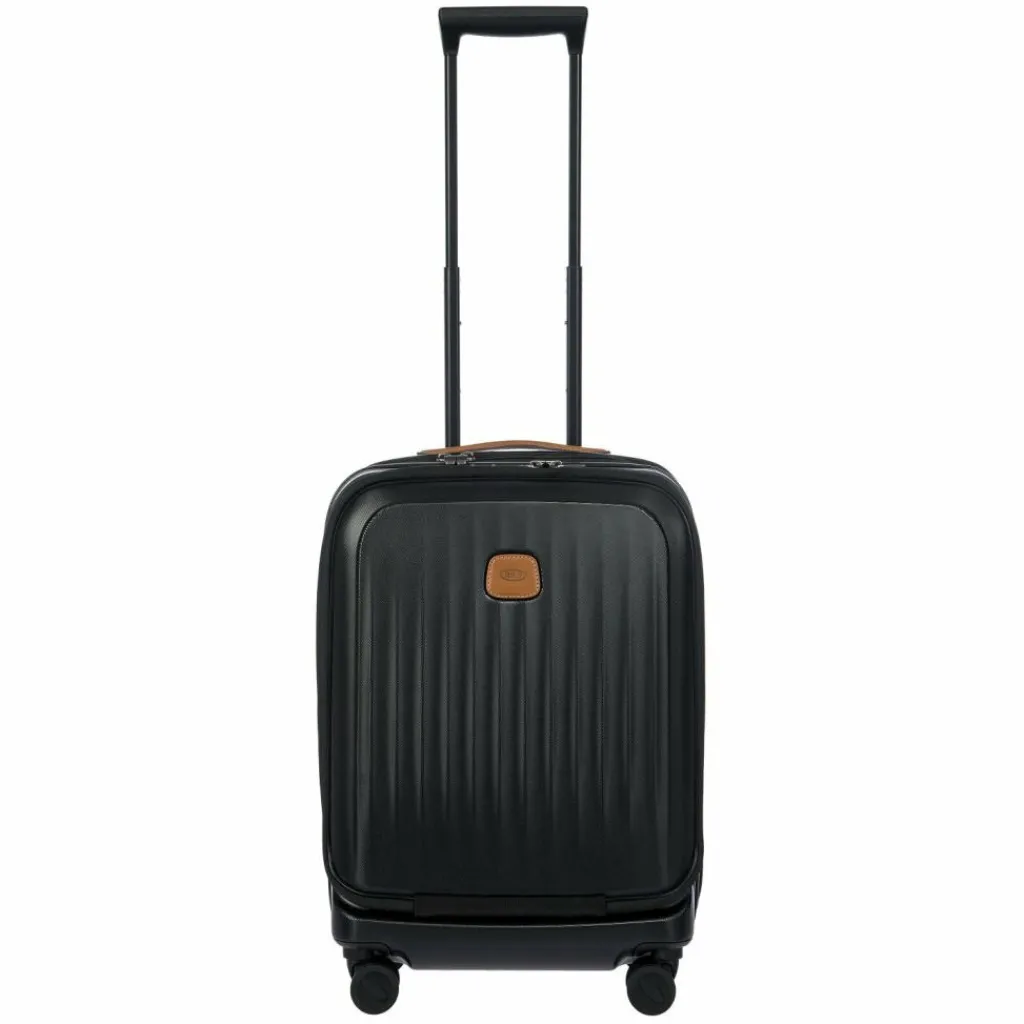 Bric's 4-Rollen Koffer|Hartgepäck<Taormina 4 Rollen Trolley S 57 cm mit Dehnfalte black