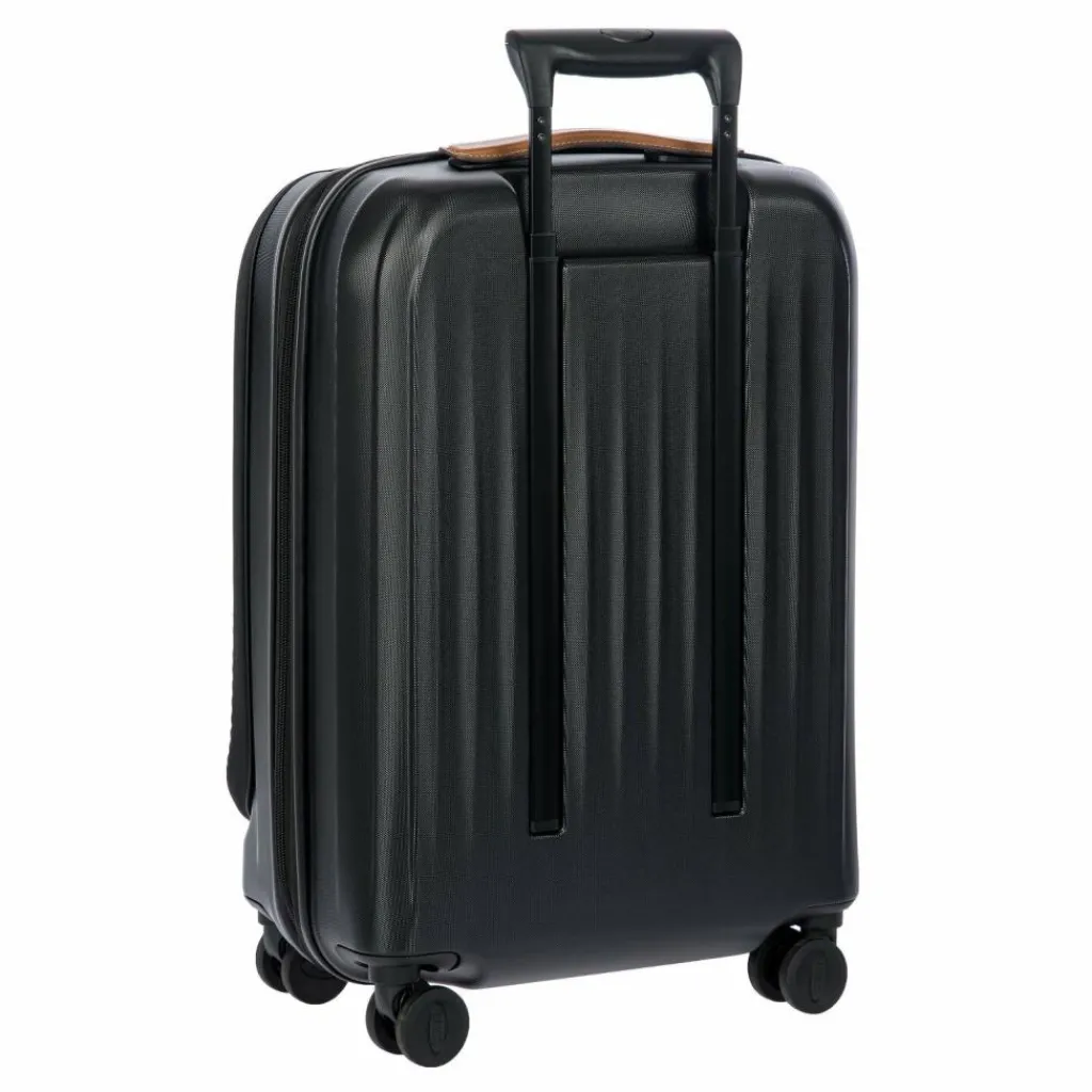 Bric's 4-Rollen Koffer|Hartgepäck<Taormina 4 Rollen Trolley S 57 cm mit Dehnfalte black