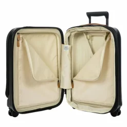 Bric's 4-Rollen Koffer|Hartgepäck<Taormina 4 Rollen Trolley S 57 cm mit Dehnfalte black