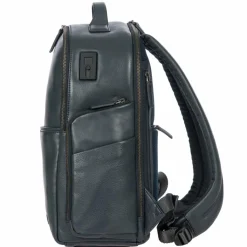Bric's Lederrucksäcke|Business-Rucksäcke<Torino Rucksack Leder 40 cm Laptopfach navy
