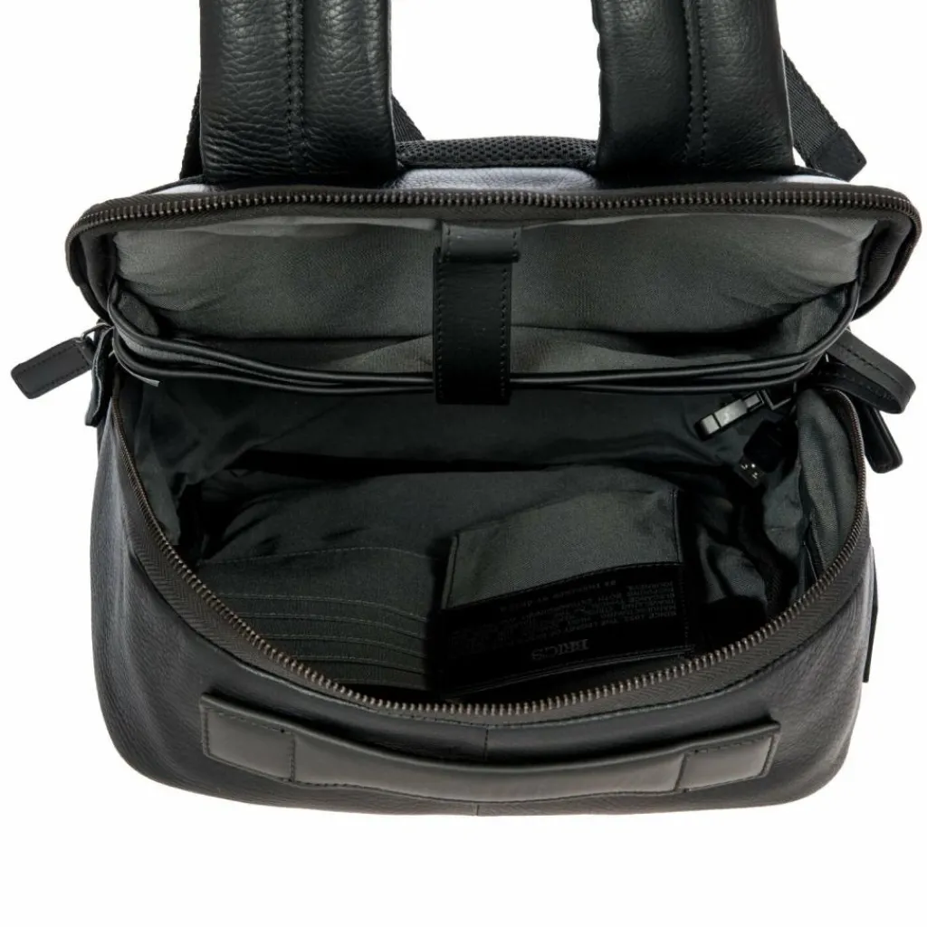 Sale Bric's Torino Rucksack Leder 37 cm Laptopfach black