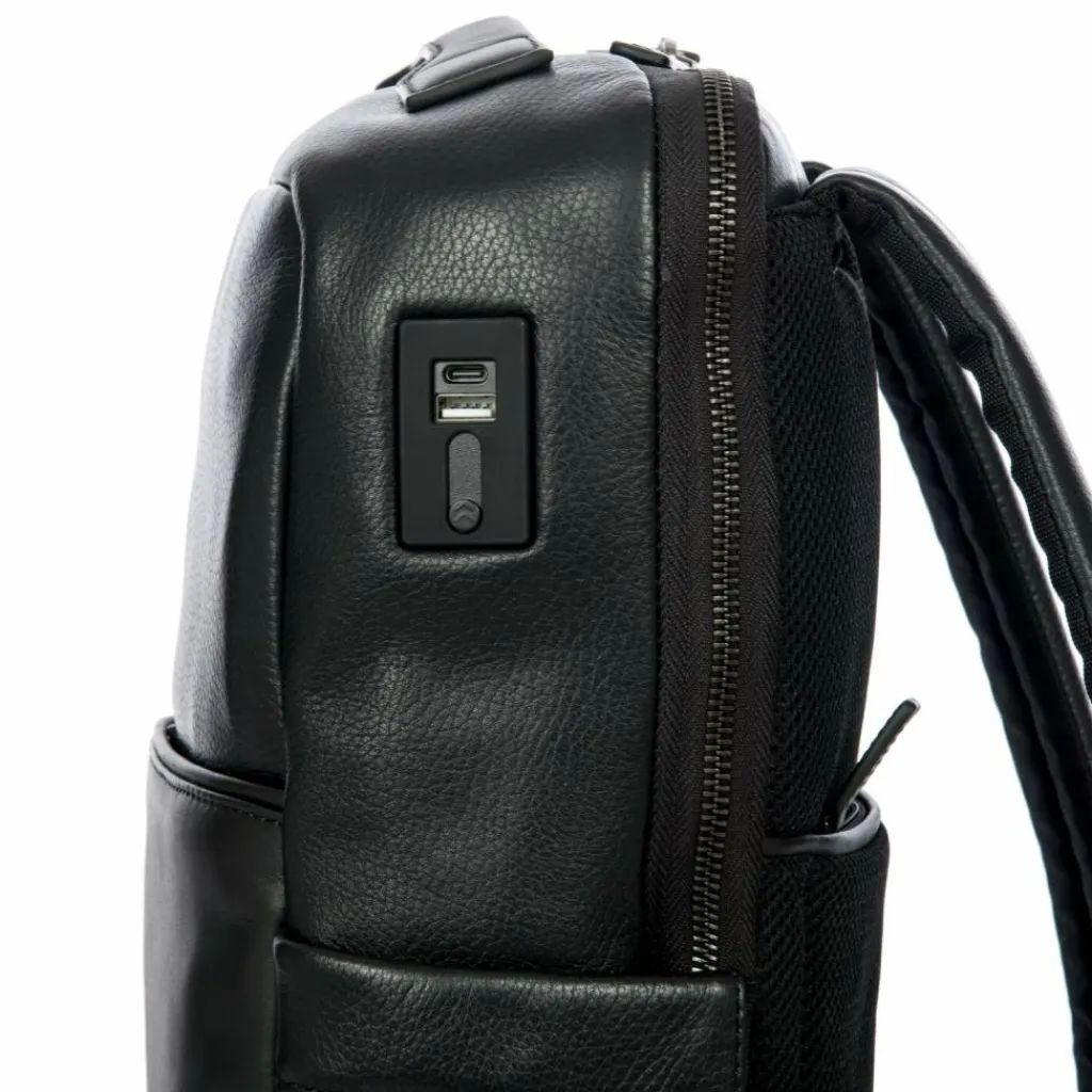 Sale Bric's Torino Rucksack Leder 37 cm Laptopfach black