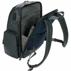Bric's Lederrucksäcke|Business-Rucksäcke<Torino Rucksack Leder 45 cm Laptopfach navy