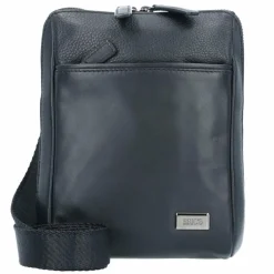 Hot Bric's Torino Umhängetasche Leder 16 cm Nero