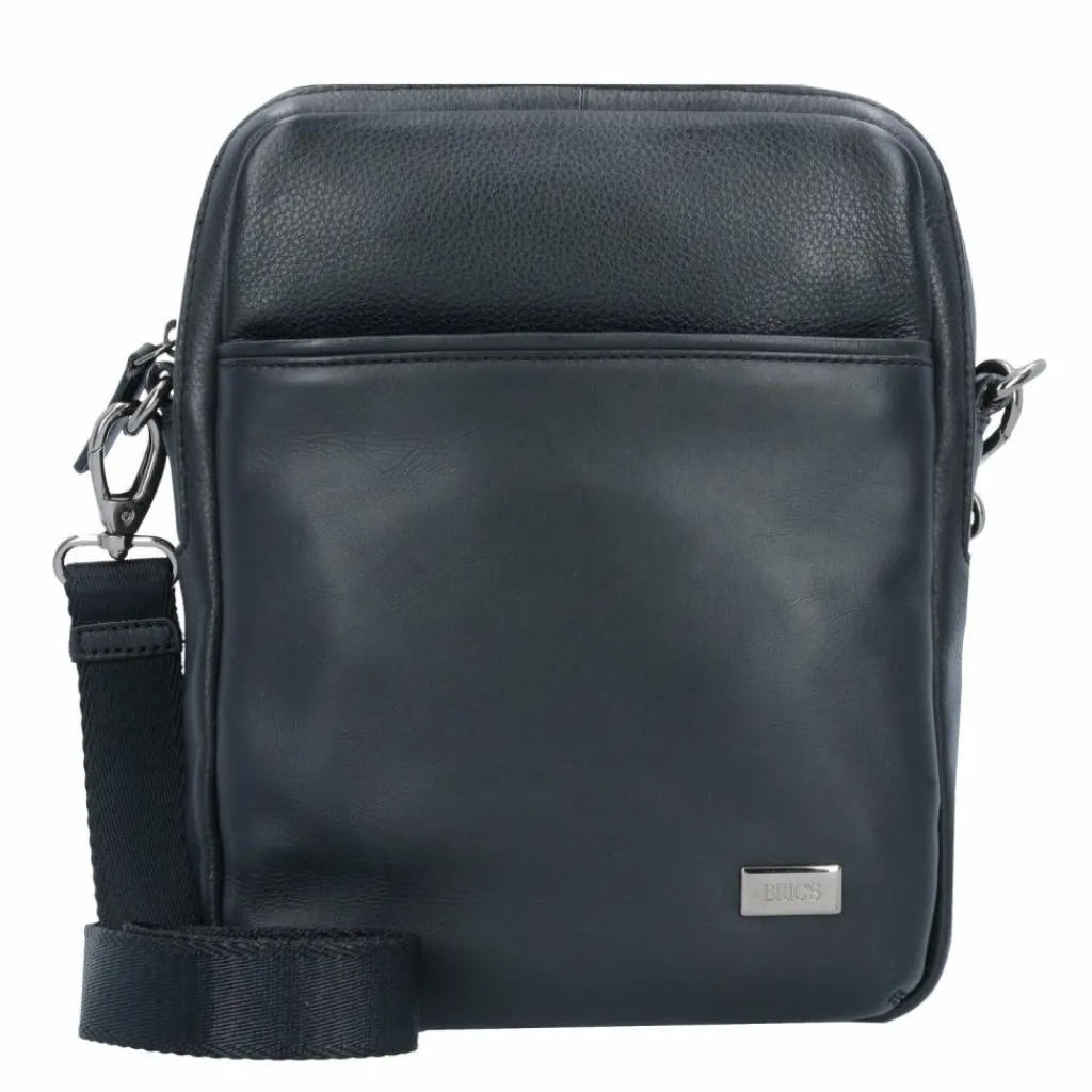 Bric's Umhängetaschen<Torino Umhängetasche Leder 20 cm Nero