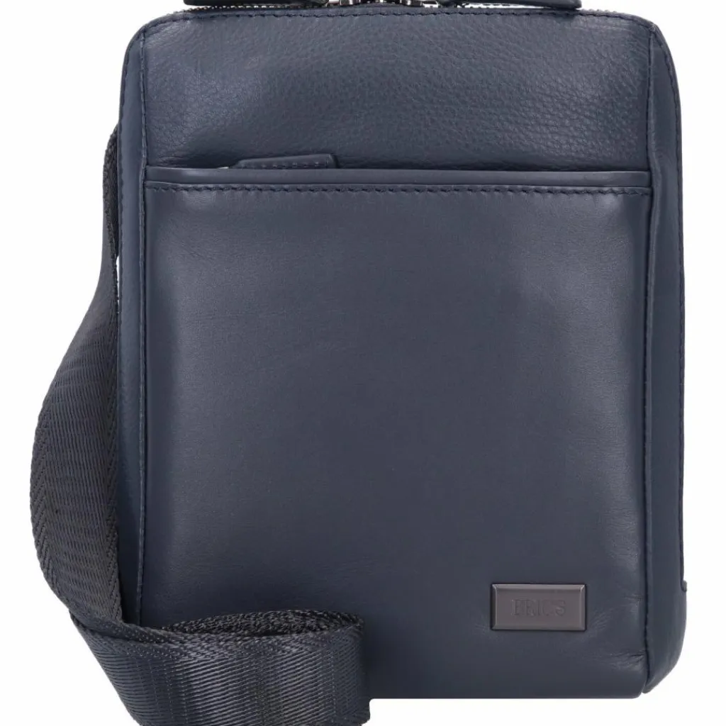 Bric's Umhängetaschen<Torino Umhängetasche Leder 16 cm navy