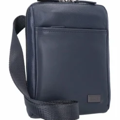 Bric's Umhängetaschen<Torino Umhängetasche Leder 16 cm navy