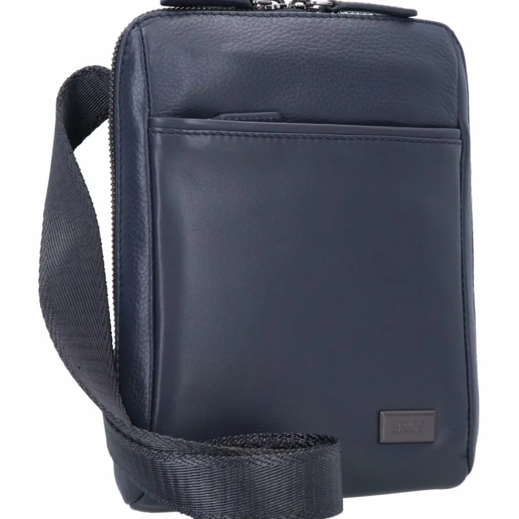 Bric's Umhängetaschen<Torino Umhängetasche Leder 16 cm navy