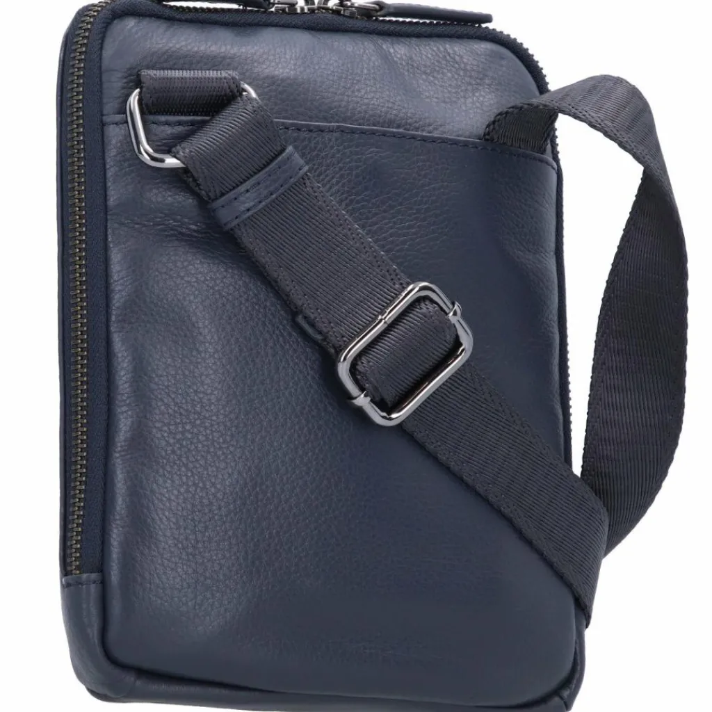 Bric's Umhängetaschen<Torino Umhängetasche Leder 16 cm navy