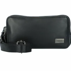 Bric's Umhängetaschen<Torino Umhängetasche Leder 20 cm black