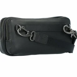 Bric's Umhängetaschen<Torino Umhängetasche Leder 20 cm black