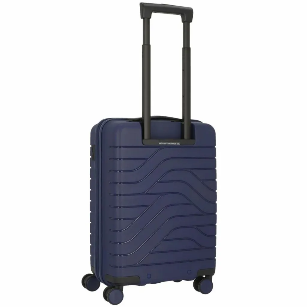 Bric's Hartgepäck Kabinengepäck|4-Rollen Kabinentrolleys<Ulisse 4 Rollen Kabinentrolley 55 cm mit Dehnfalte ocean blue