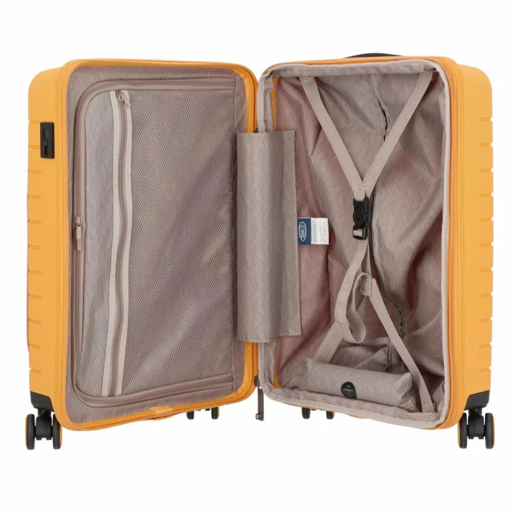 Bric's Ulisse 4 Rollen Kabinentrolley 55 cm mit Dehnfalte