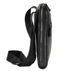 Bric's Umhängetaschen<Varese Umhängetasche Leder 23 cm black