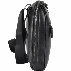 Best Bric's Varese Umhängetasche Leder 32 cm black