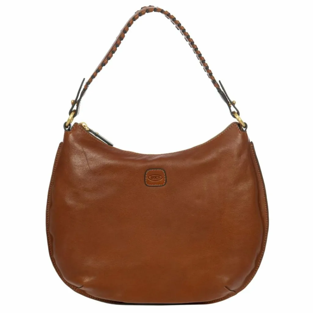 Online Bric's Volterra Schultertasche Leder 39 cm tobacco