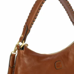 Online Bric's Volterra Schultertasche Leder 39 cm tobacco