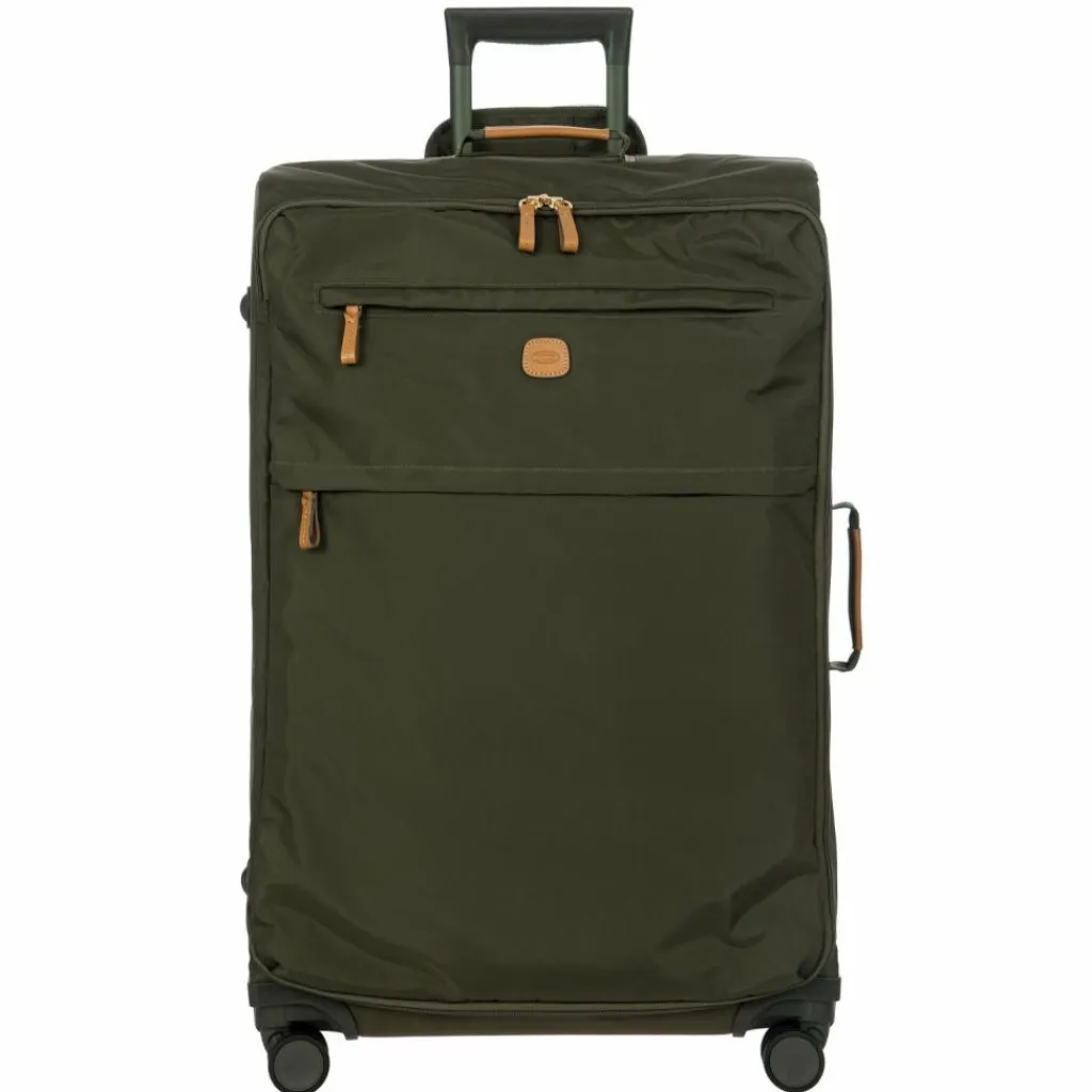 Bric's Weichgepäck|4-Rollen Koffer<X-Travel 4-Rollen Trolley 77 cm olivgruen