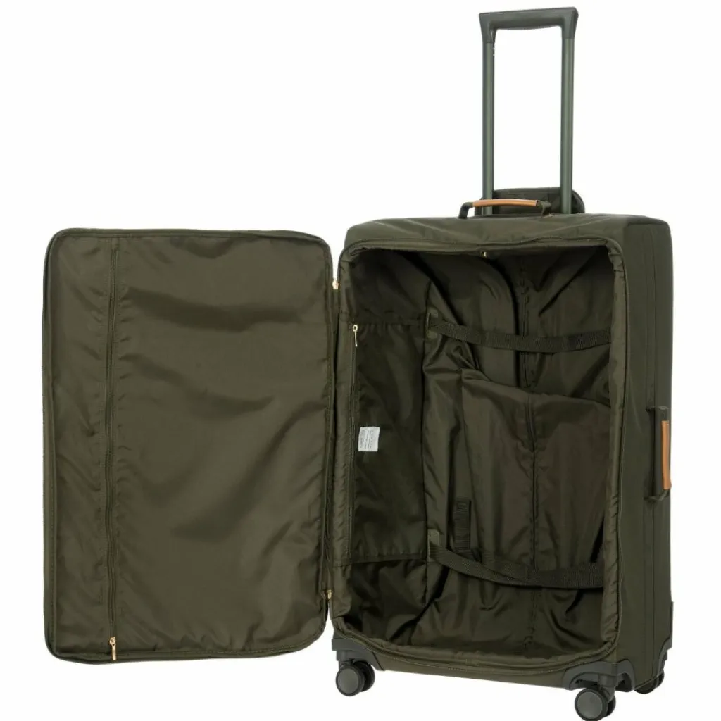 Bric's Weichgepäck|4-Rollen Koffer<X-Travel 4-Rollen Trolley 77 cm olivgruen