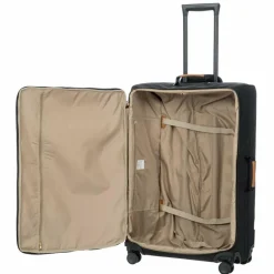 Bric's Weichgepäck|4-Rollen Koffer<X-Travel 4-Rollen Trolley 77 cm schwarz