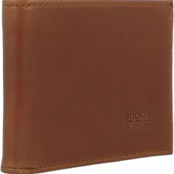 Buckle & Seam Herrengeldbörsen Querformat<Bill Geldbörse Leder 11,5 cm brown