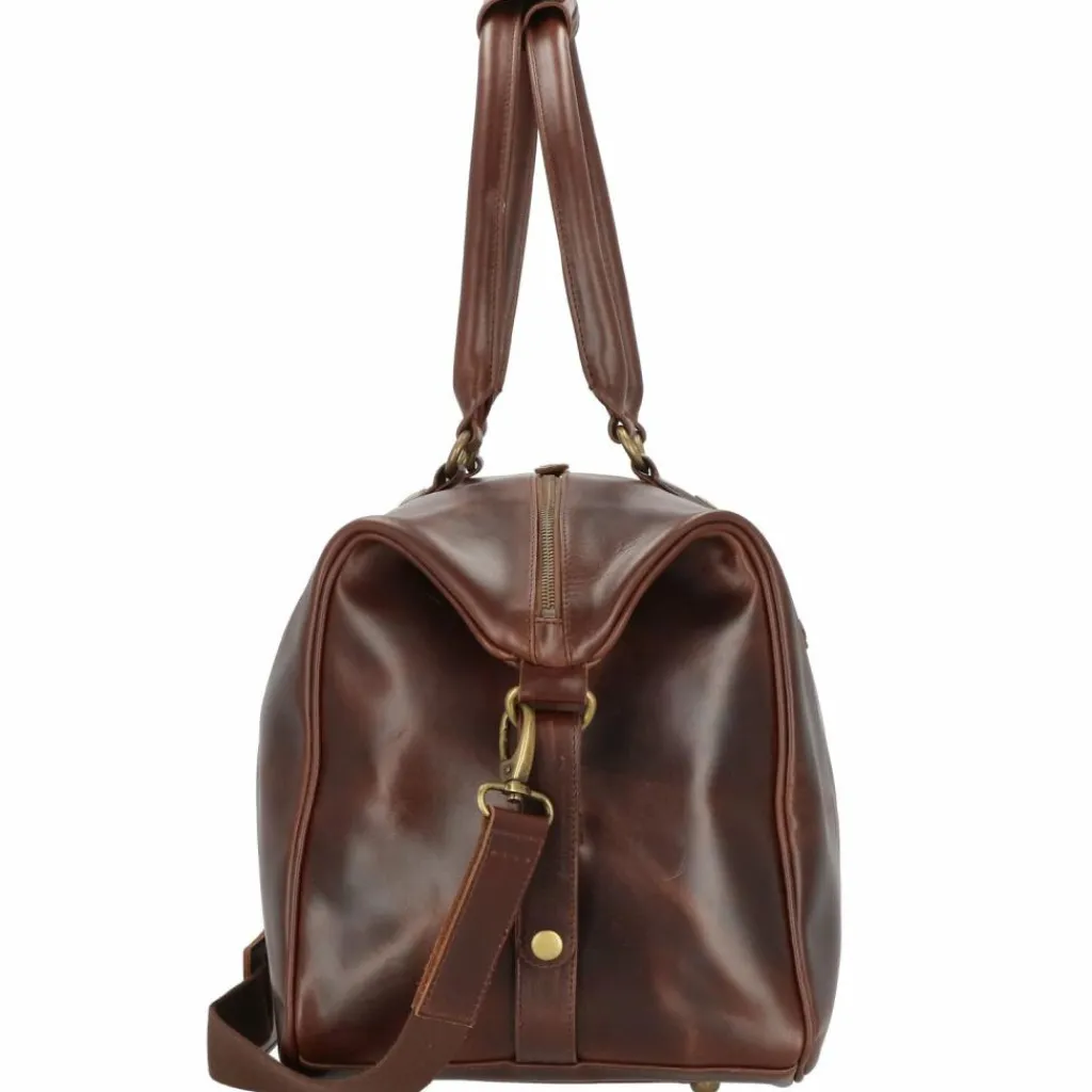 Buckle & Seam Reisetaschen Ohne Rollen<Linwood Reisetasche Leder 50 cm brown-blu