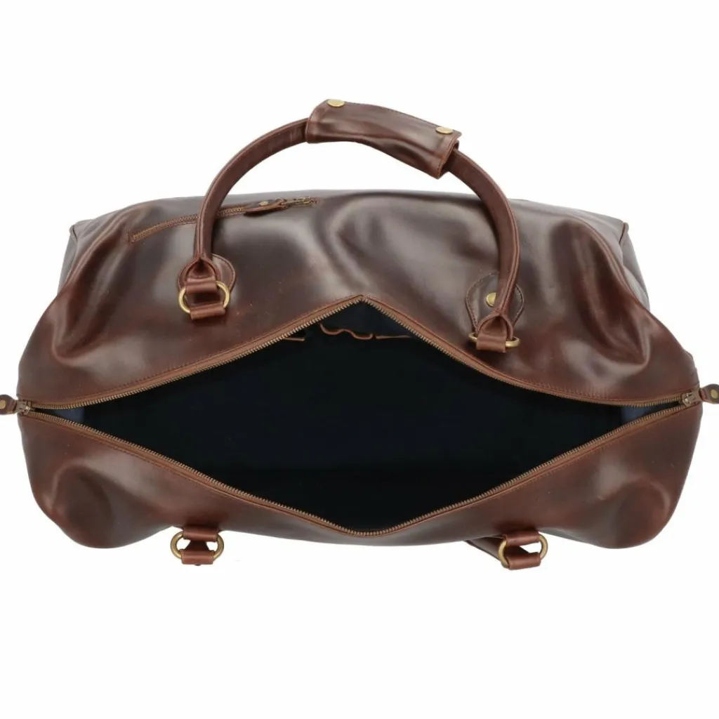 Buckle & Seam Reisetaschen Ohne Rollen<Linwood Reisetasche Leder 50 cm brown-blu