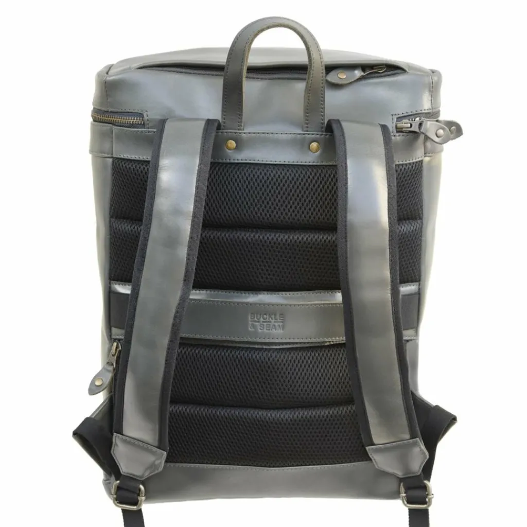 Buckle & Seam Siwa Rucksack Leder 47 cm Laptopfach