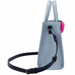 Buffalo Henkeltaschen<Big Boxy Handtasche 26 cm croco dreamy blue