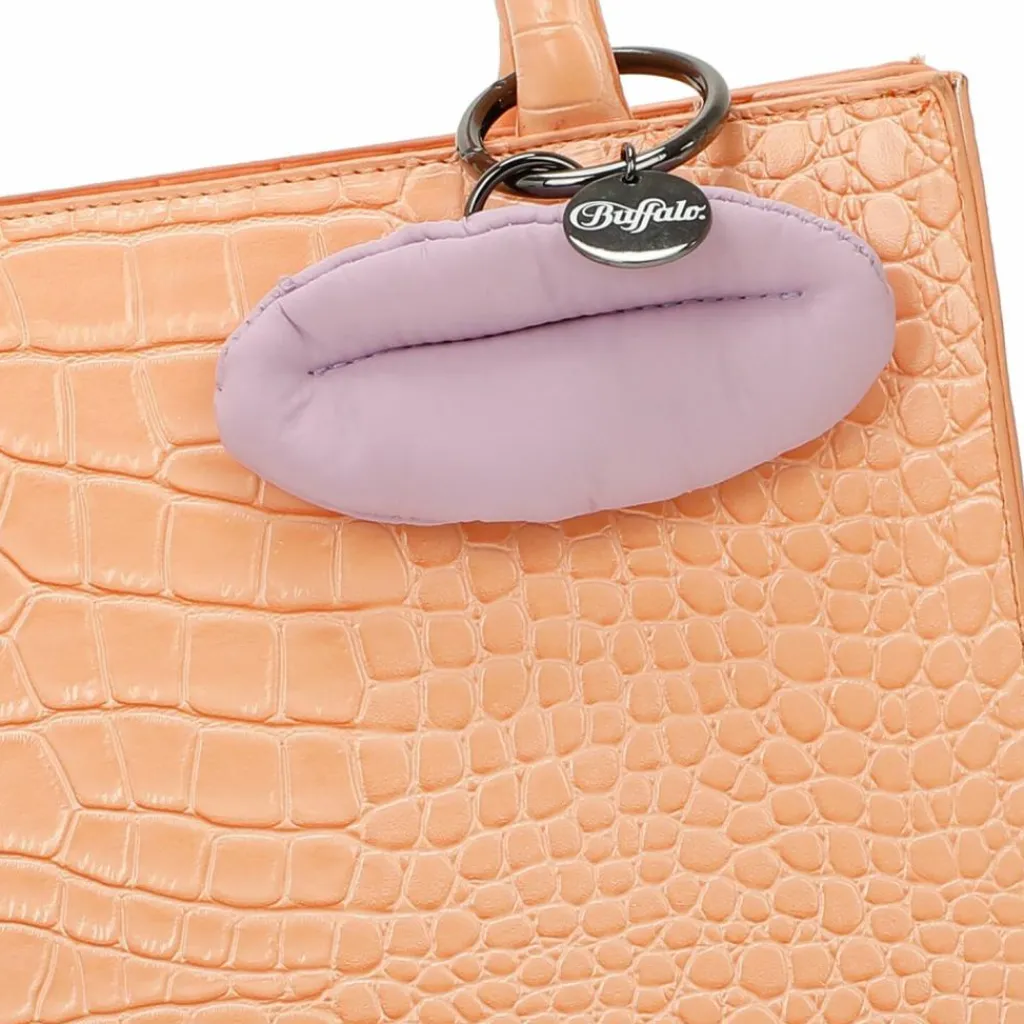 Buffalo Henkeltaschen<Big Boxy Handtasche 26 cm croco orange tan