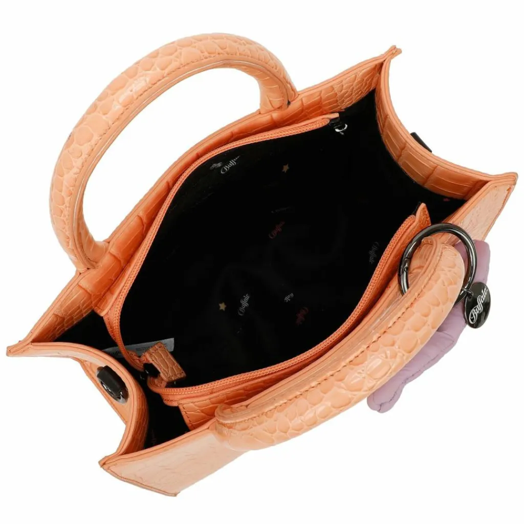 Buffalo Henkeltaschen<Big Boxy Handtasche 26 cm croco orange tan