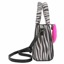 Clearance Buffalo Boxy30 Mini Bag Handtasche 17.5 cm zebra kiss grey