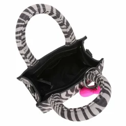 Clearance Buffalo Boxy30 Mini Bag Handtasche 17.5 cm zebra kiss grey