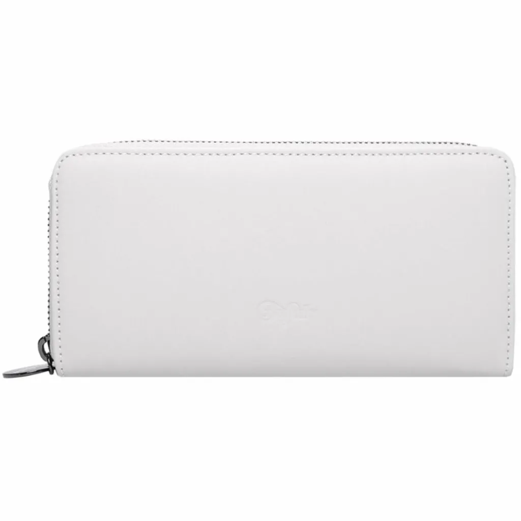 Clearance Buffalo Long Wallet Geldbörse 19.5 cm muse white
