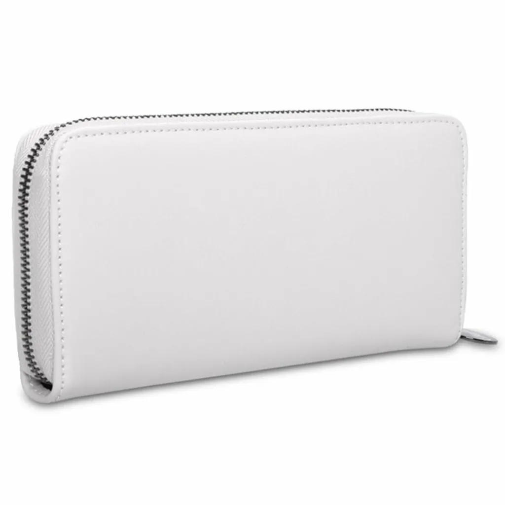 Clearance Buffalo Long Wallet Geldbörse 19.5 cm muse white