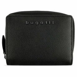 bugatti Damengeldbörsen Querformat<Bella Geldbörse RFID Schutz Leder 12 cm schwarz