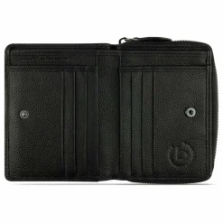 bugatti Damengeldbörsen Querformat<Bella Geldbörse RFID Schutz Leder 12 cm schwarz