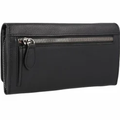bugatti Damengeldbörsen Querformat<Bella Geldbörse RFID Schutz Leder 19 cm schwarz
