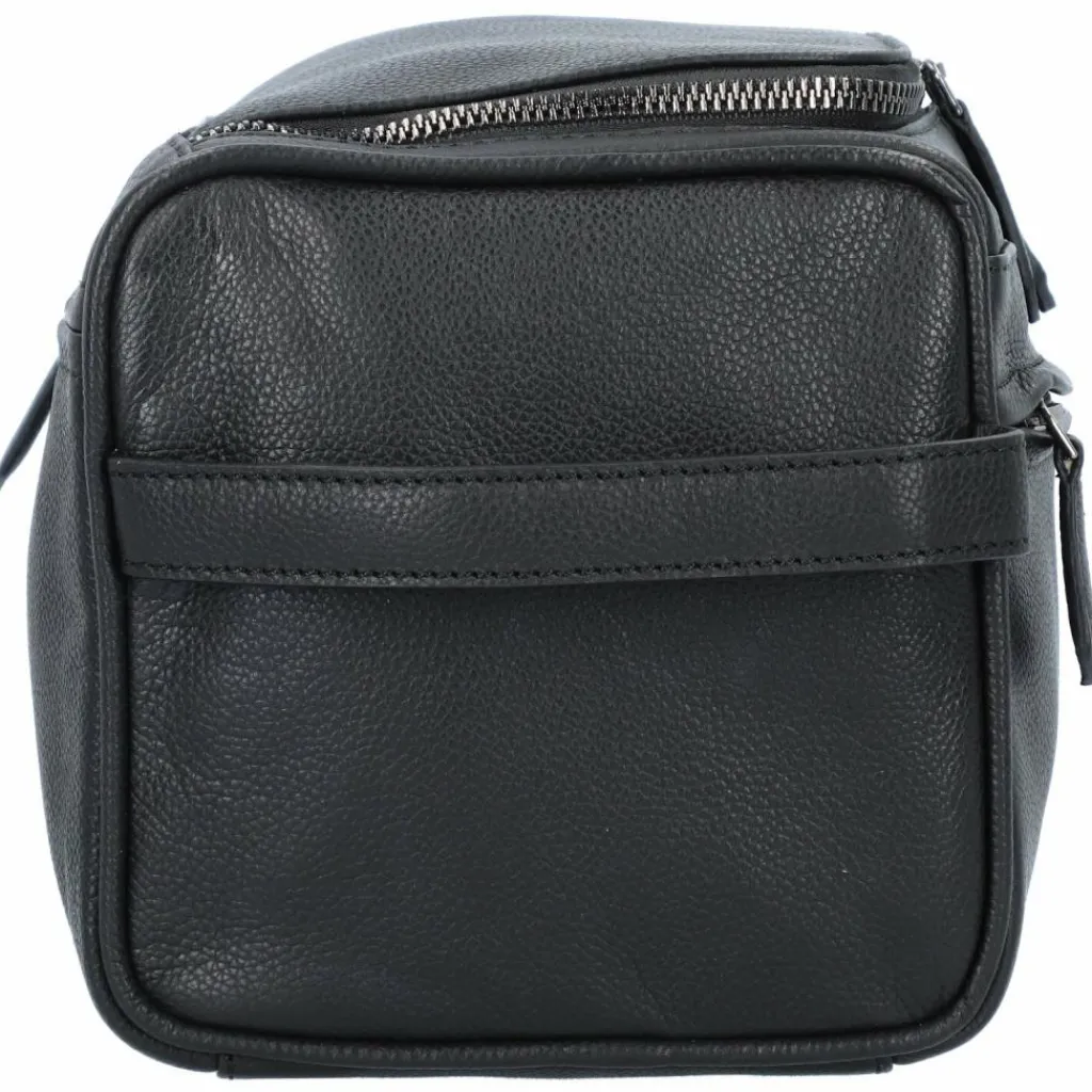 bugatti Kulturbeutel<Bella Kulturbeutel Leder 28 cm schwarz