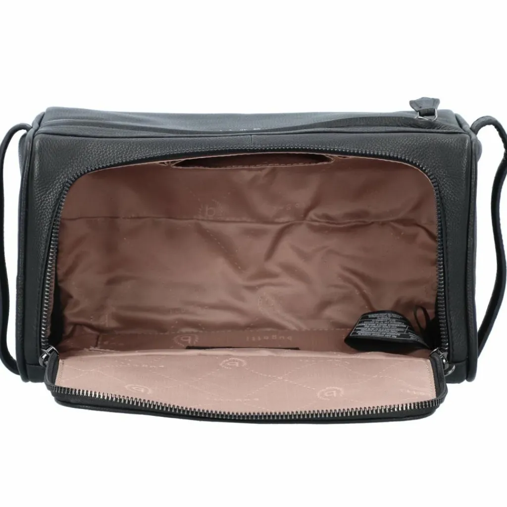 bugatti Kulturbeutel<Bella Kulturbeutel Leder 28 cm schwarz
